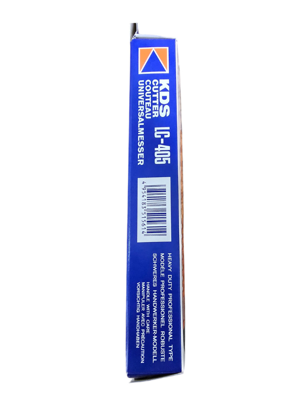 KDS LC-405 18mm Utility Cutter Knife Pack of 2 – Safety Lock, Orange Handle, Made in Japan - Image 5