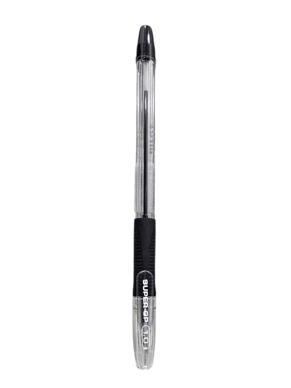 PILOT BPP-GPL-M Super Grip Ballpoint Pen, Black Ink, 1.0mm Medium Tip, Refillable – Pack of 12 - Image 4
