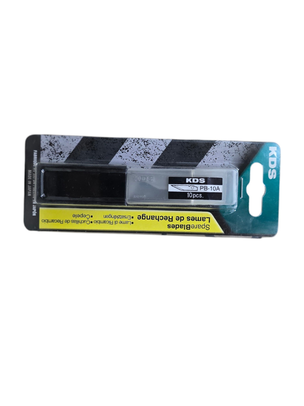 KDS Japan PB-10A 9mm Straight Replacement Blades for P-11/P-11YE Cutter – 10 Pieces - Image 4