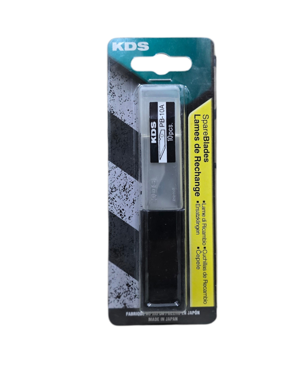 KDS Japan PB-10A 9mm Straight Replacement Blades for P-11/P-11YE Cutter – 10 Pieces - Image 6