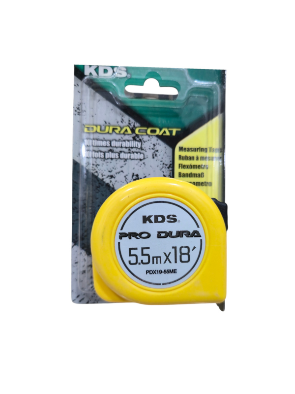 Muratec KDS Pro Dura Measuring Tape 5.5m with Stainless Steel Blade – PDX19-55ME - Image 4