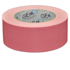 GEM Premium Cloth Duct Tape, Pink, 50mm x 25m – Strong, Durable & Reinforced Adhesive Tape