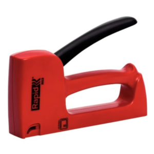 Rapid R53 Hand Staple Gun for Upholstery, Furniture Repair & DIY Projects, No. 53 Staples, Ergonomic Handle