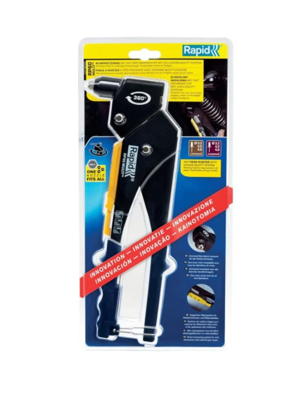 Rapid RP60 MULTI™ 360° Pivoting Head Hand Riveter - Image 8