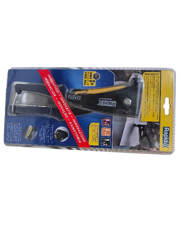 Rapid 5001125 RP40 MULTI Hand Riveter, Stainless Steel, Multi-Nozzle Design, Soft Grip Handle, Matte Black Finish - Image 13
