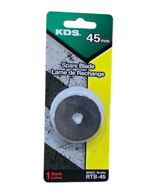 KDS RTB-45 Replacement Cutting Blade – 45mm, 1 Piece, Made in Japan