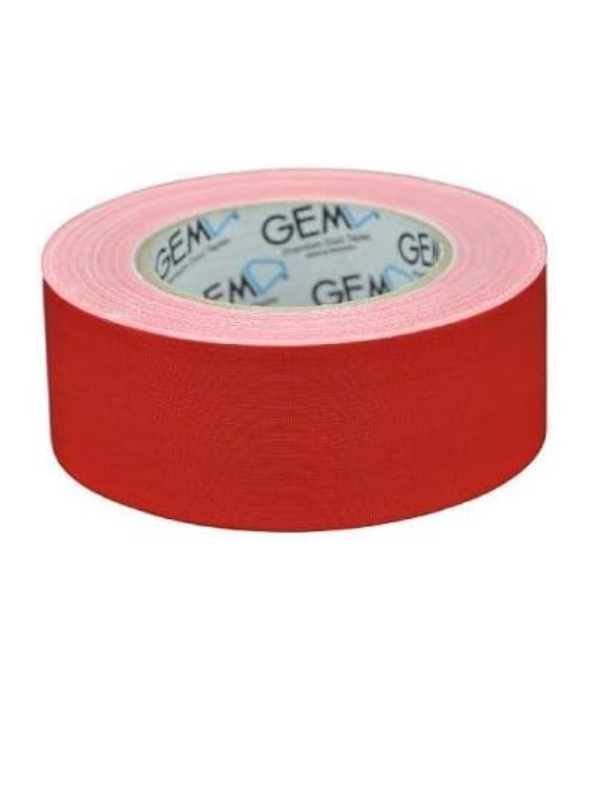 GEM Premium Cloth Duct Tape, Red, 50mm x 25m – Strong, Durable & Reinforced Adhesive Tape - Image 5