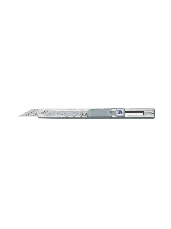 KDS S-18 Slim-Trim 9mm Snap-Off Cutter – 30° Sharp Blade, Stainless Steel Body - Image 5