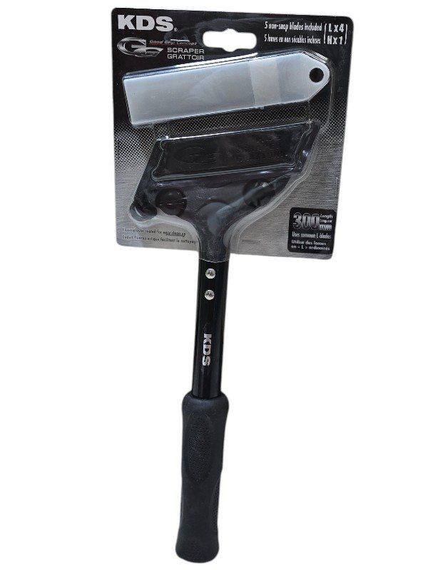 KDS SCL-300BC Multi-Purpose Scraper 300mm with L-Type & H-Type Blades - Image 3