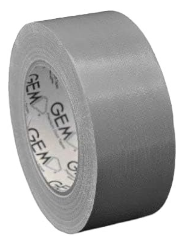 GEM Premium Cloth Duct Tape, Silver, 50mm x 25m – Strong, Durable & Reinforced Adhesive Tape - Image 3