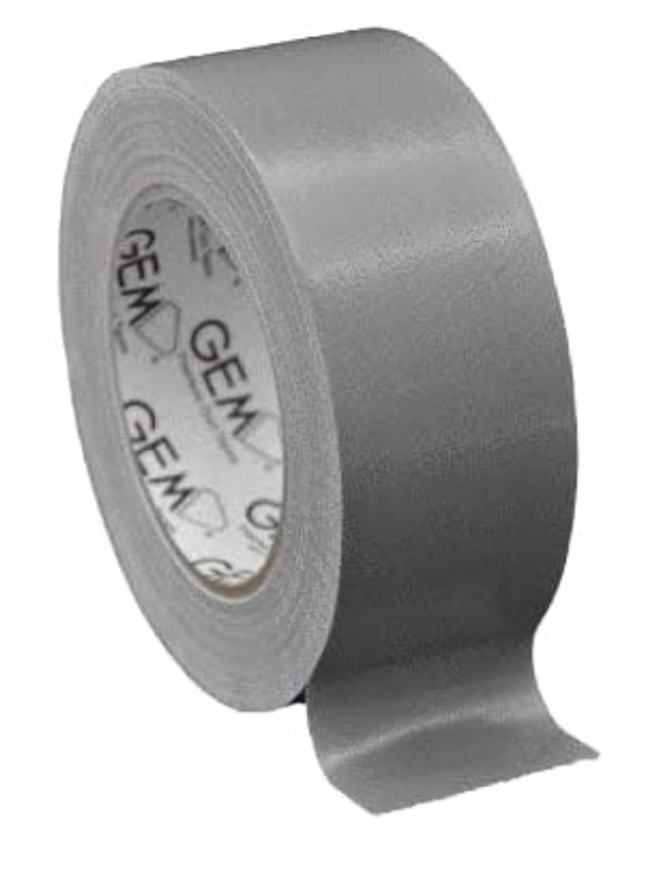 GEM Premium Cloth Duct Tape, Silver, 75mm x 25m – Strong, Durable & Reinforced Adhesive Tape - Image 4