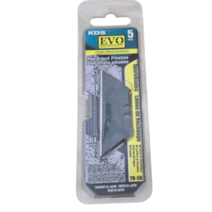 KDS TB-5B Power Black Trapezoidal Spare Blades – 5 Pcs