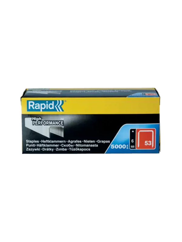 Rapid No.53 Staples 6 mm (53/6), 5000 Pieces - Image 7