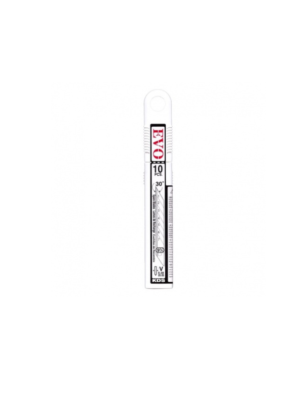 KDS VB-10 EVO 9mm Low-Angle Snap-Off Knife Blades – Pack of 2 (20 Blades Total), Made in Japan - Image 6