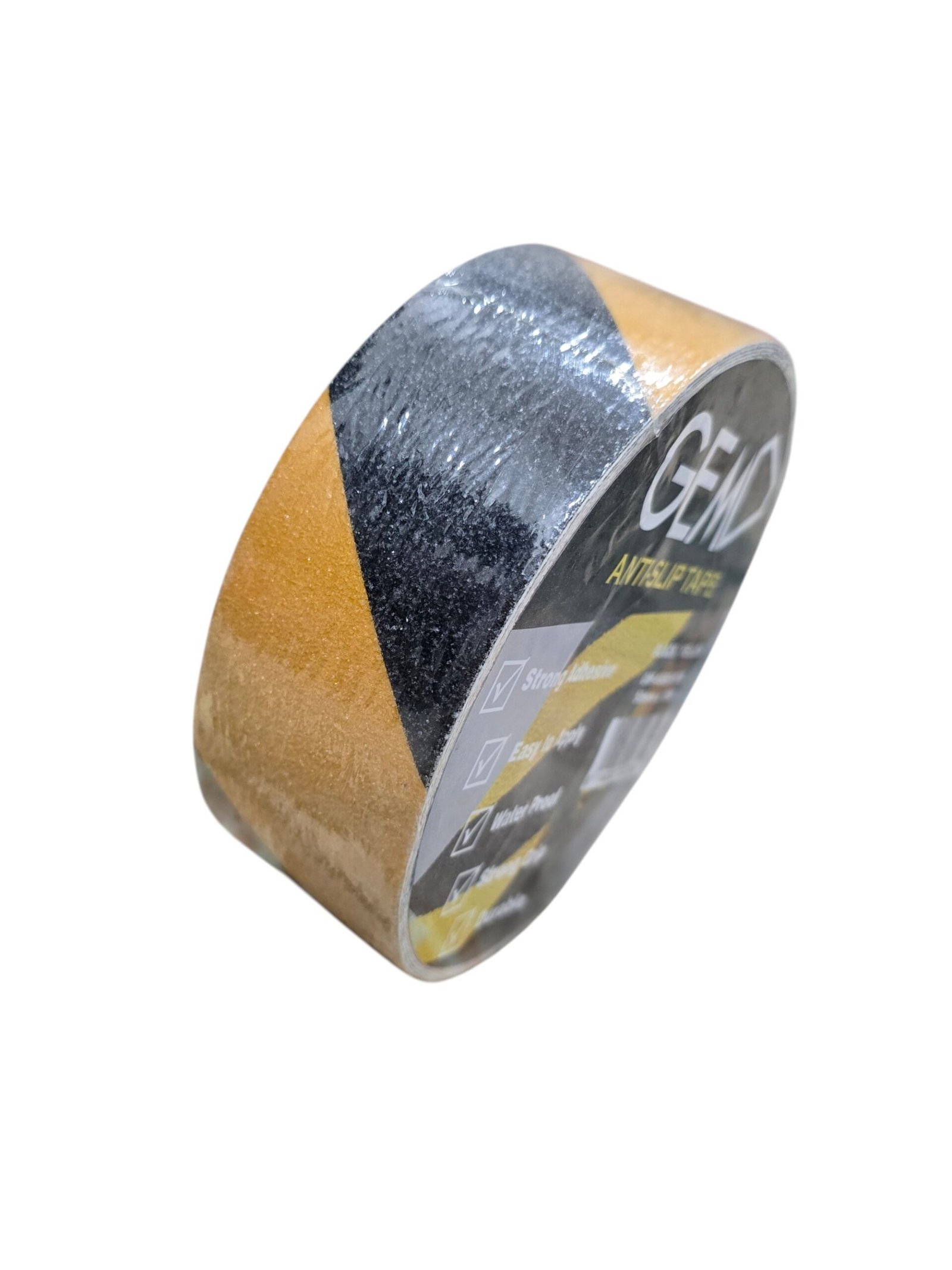 GM-AS5015YB GEM Anti-Slip Tape, Yellow & Black, 50mm x 15m – Strong Adhesive, Durable Grip & Enhanced Safety - Image 3
