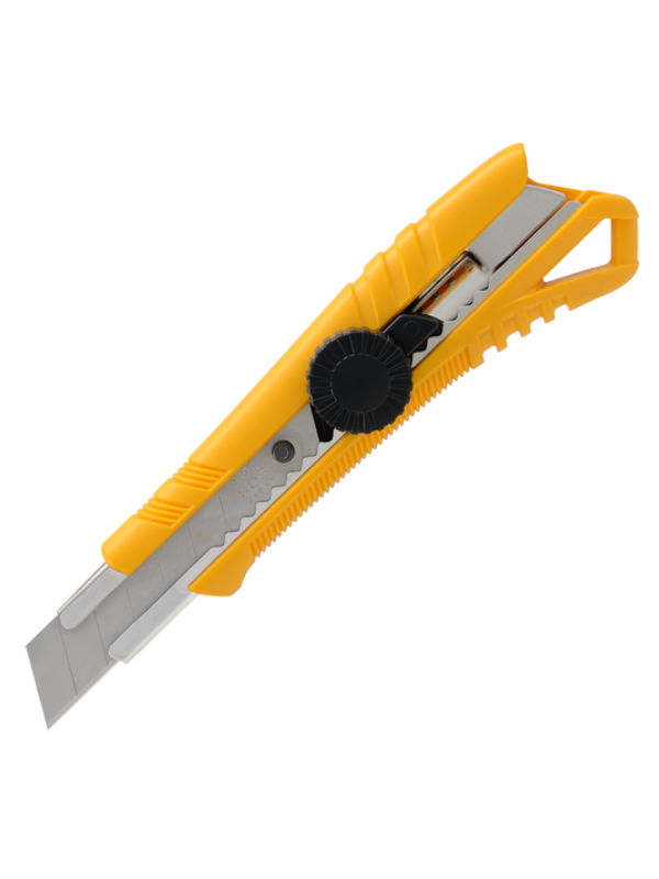 KDS L-35YE 18mm Twist Lock Heavy-Duty Cutter – Yellow Rubber Grip - Image 2