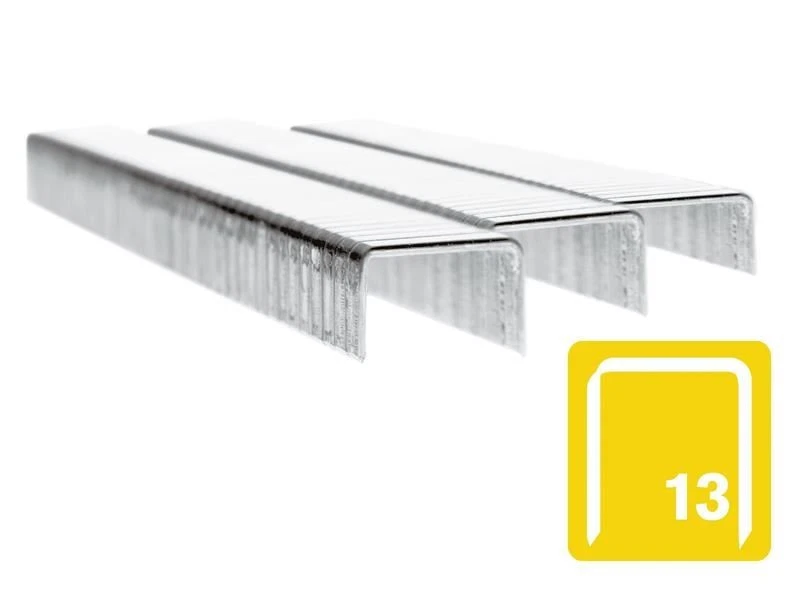 Rapid No.13 Fine Wire Staples 4 mm, 5000 Pieces, Silver - Image 10